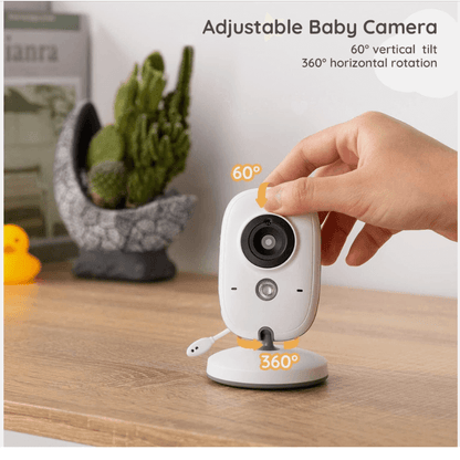 Baby-Bump™  2K Baby Monitor with 5 inch Split Screen Camera WiFi Camera Audio
