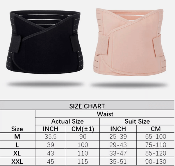 Baby-Bump™ Postpartum Postnatal Abdominal Support Belly Belt After Pregnancy Wrap