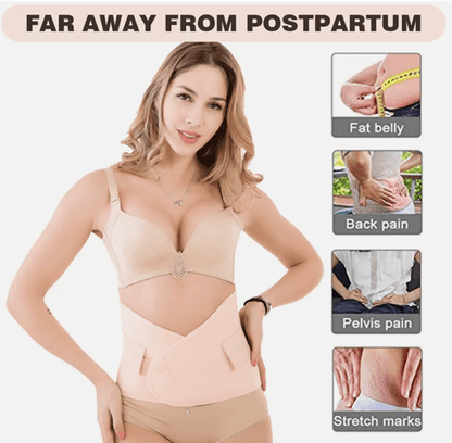 Baby-Bump™ Postpartum Postnatal Abdominal Support Belly Belt After Pregnancy Wrap