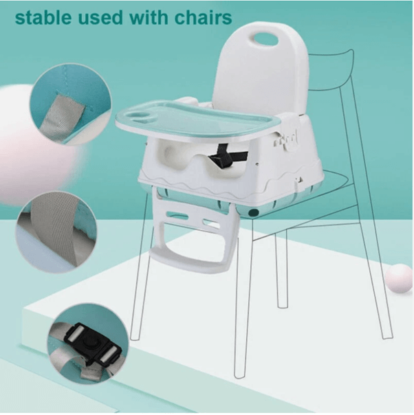 Baby-Bump™_3 in 1 Baby High Chair Infant Dining Eating Feeding Highchair 3IN1 Seat Toddler